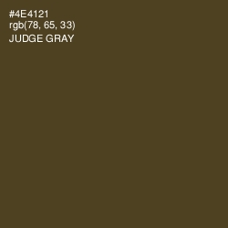 #4E4121 - Judge Gray Color Image